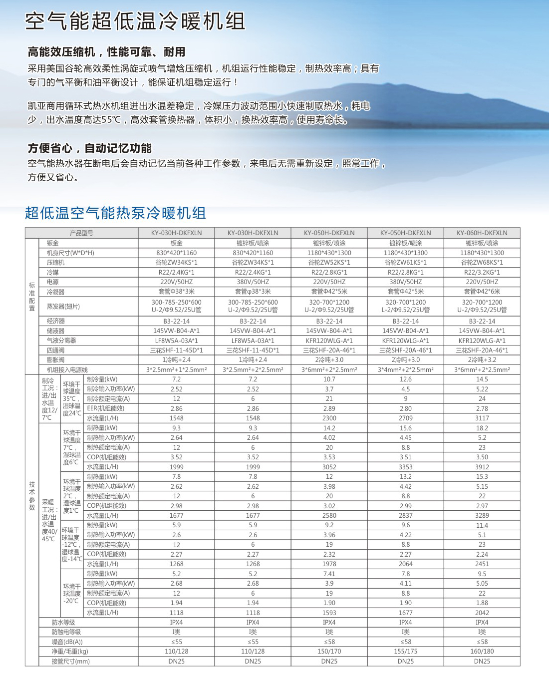 空氣能超低溫冷暖機(jī)組